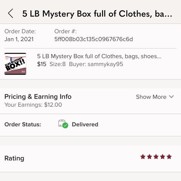FREE Shipping! 5 Pounds Mystery Box full of Clothes/ goodies/ treasure - Picture 4 of 5